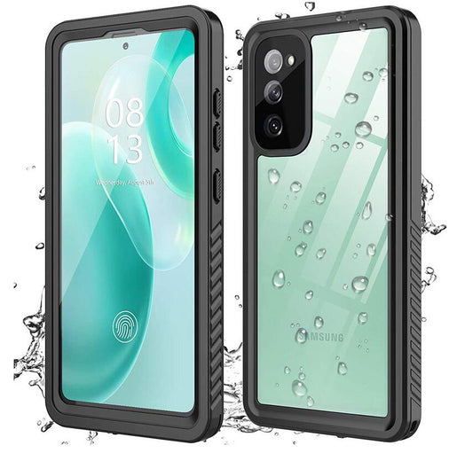 Samsung Galaxy S20 FE Case Waterproof 4 in 1 Clear IP68 Certification Full Protection
