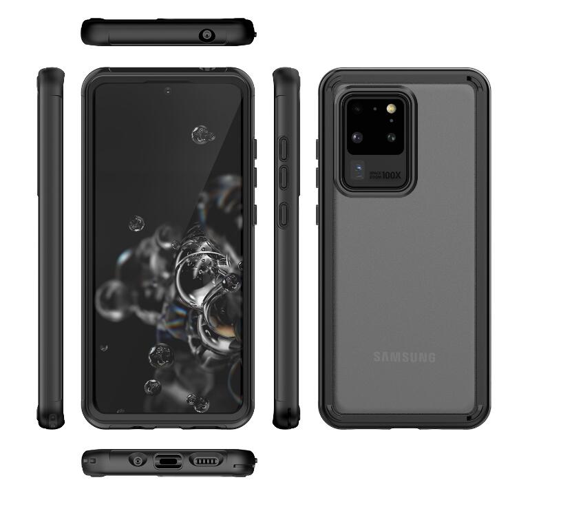 Samsung Galaxy S21 Ultra Case Shockproof Back Matt Transparent Anti-drop 6.6ft Meters