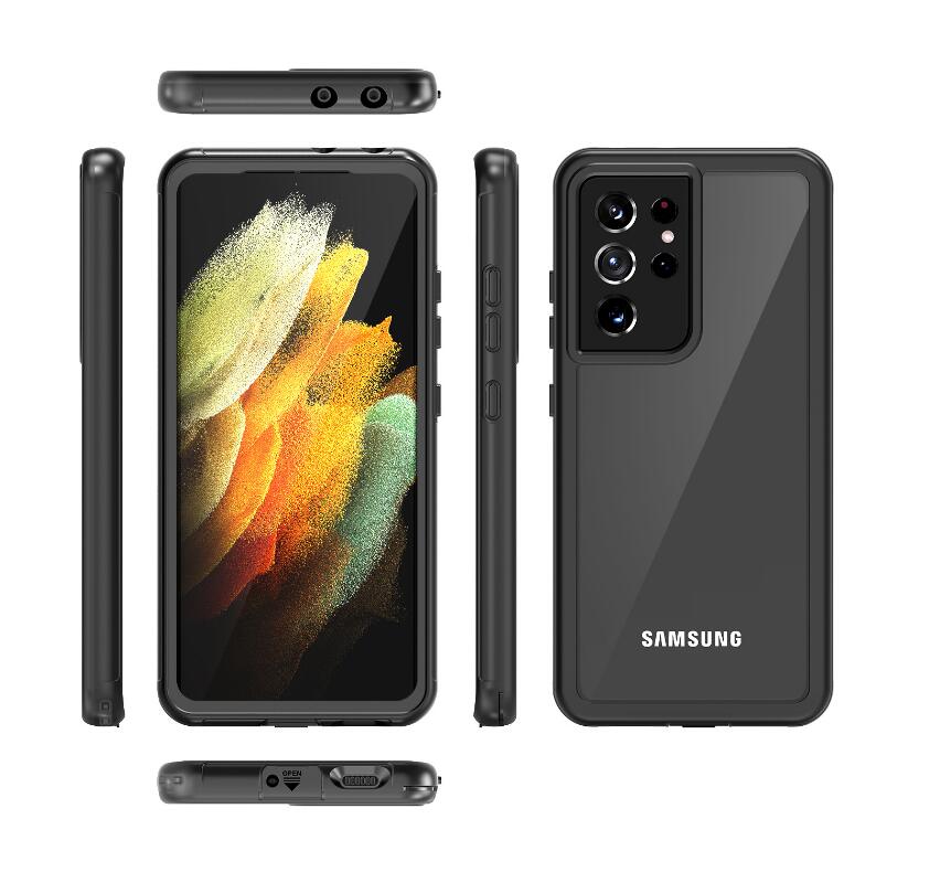 Samsung Galaxy S21 Ultra Case Rugged 6.6ft Multi-layer Defense Built-in Screen Protector