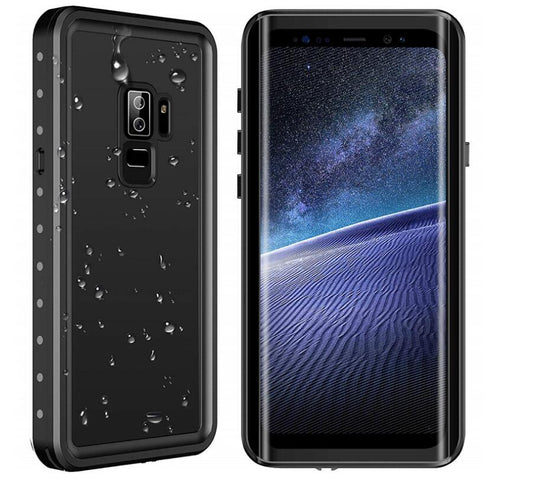Samsung Galaxy S9+ Case Waterproof IP68 Clear Full Protection Built-in Screen Protector