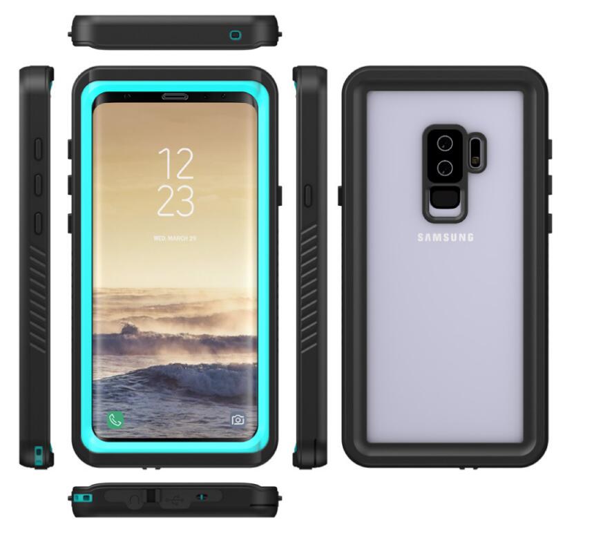 Samsung Galaxy S9+ Case Waterproof 4 in 1 Clear IP68 Certification Full Protection