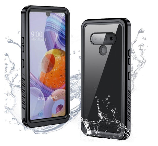 LG Stylo 6 Case Waterproof 4 in 1 Clear IP68 Certification Full Protection