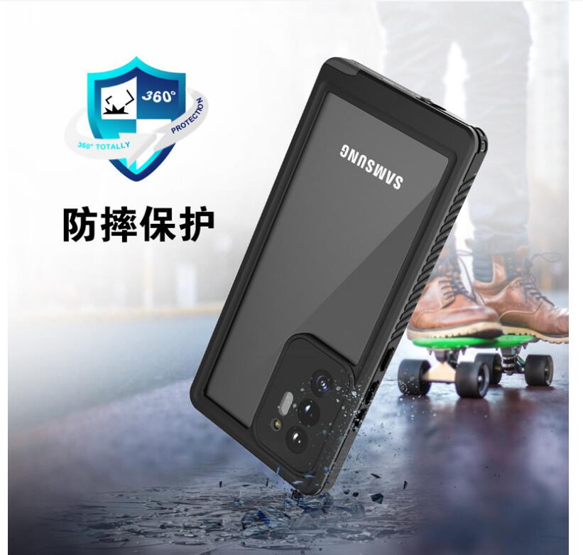 Samsung Galaxy Note20 Ultra Case Waterproof 4 in 1 Clear IP68 Certification Full Protection
