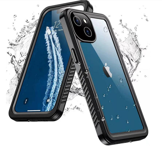 Apple iPhone 14 Plus Case Waterproof 4 in 1 Clear IP68 Certification Full Protection