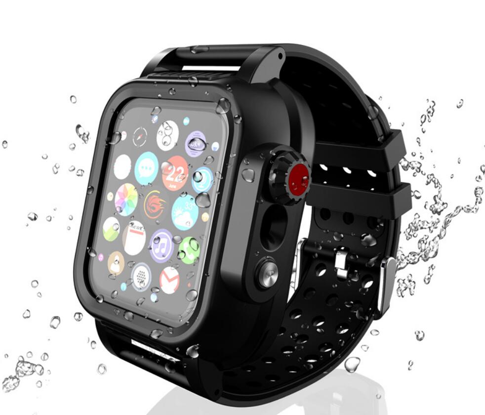Apple Watch Series 6 Case Waterproof Strap Band IP68 Underwater 2 Meters Sport Business