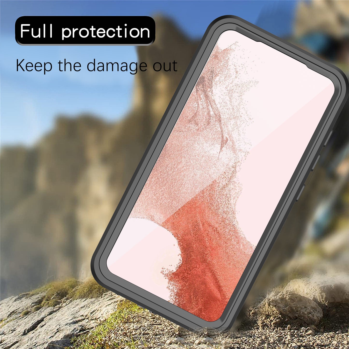 Samsung Galaxy S23+ Case Waterproof Submerged Underwater 6.6ft Clear Full Body Protective