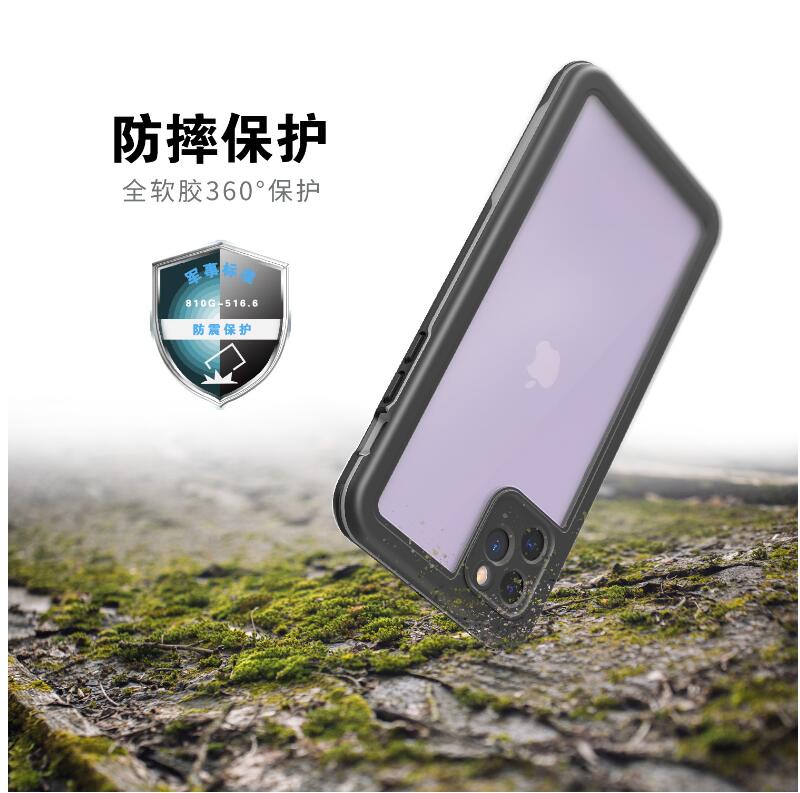 Apple iPhone 11 Pro Max Case Waterproof Multi-layer Defense Built-in Screen Protector