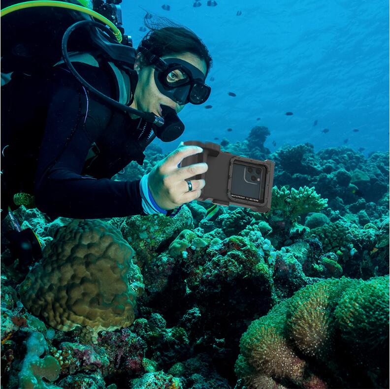 Samsung Galaxy Note10+ Case Waterproof Profession Diving 15 Meters with Bluetooth Controller V.3.0