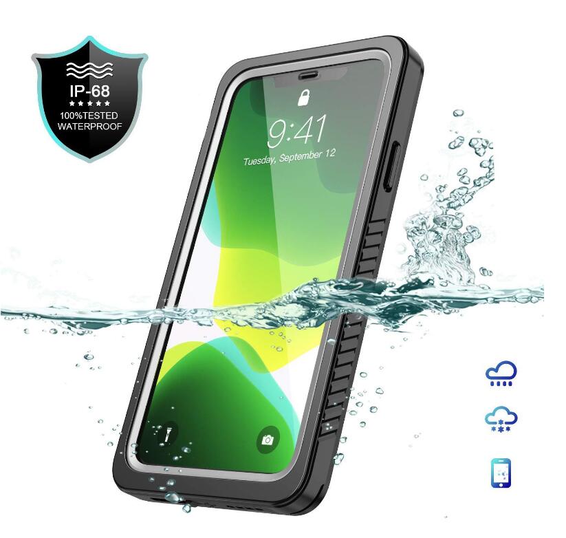 Apple iPhone 11 Case Waterproof 4 in 1 Clear IP68 Certification Full Protection