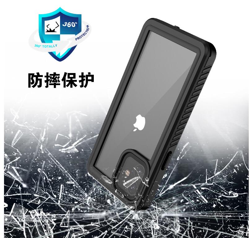 Apple iPhone 12 Mini Case Waterproof 4 in 1 Clear IP68 Certification Full Protection
