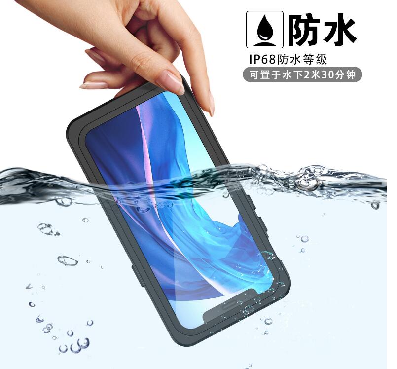 Apple iPhone 12 Case Waterproof 4 in 1 Clear IP68 Certification Full Protection