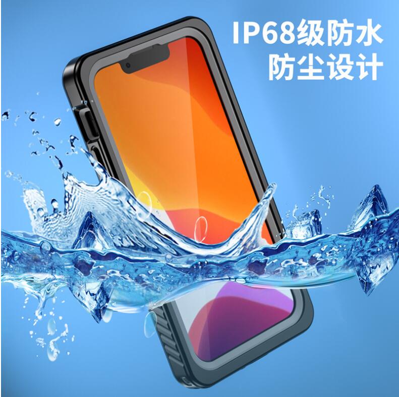 Apple iPhone 13 Mini Case Waterproof 4 in 1 Clear IP68 Certification Full Protection