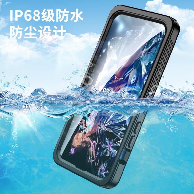 Apple iPhone 13 Pro Max Case Waterproof 4 in 1 Clear IP68 Certification Full Protection