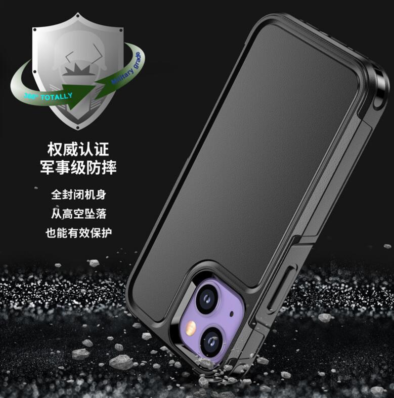 Apple iPhone 13 Mini Case Rugged 360 Degree Full Coversage Protection Defense Fall 2 Meters