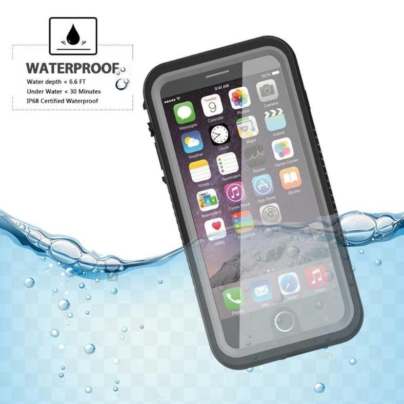 Apple iPhone 8 Plus Case Waterproof 4 in 1 Clear IP68 Certification Full Protection