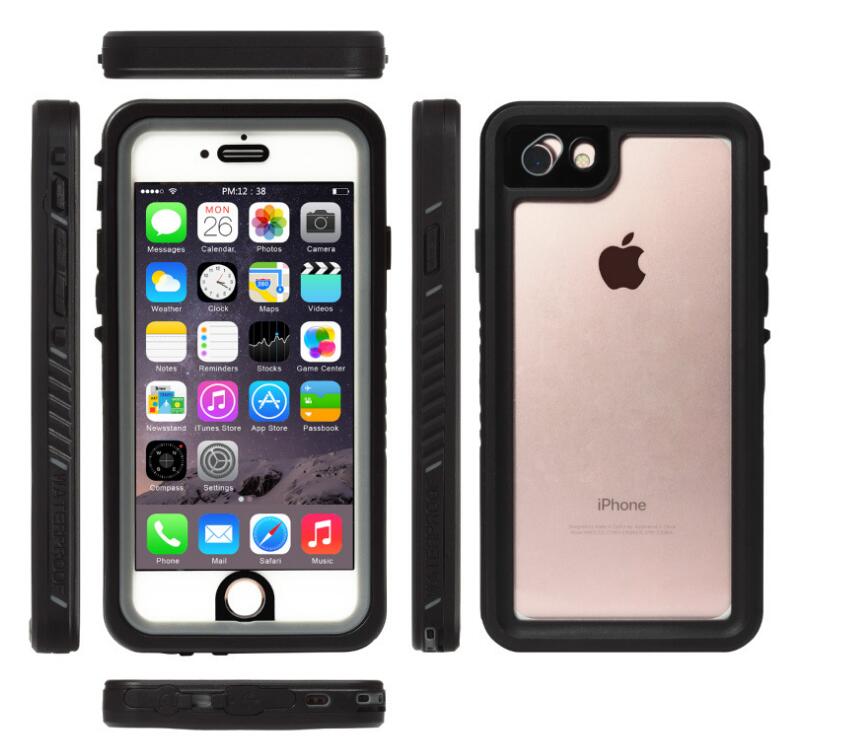 Apple iPhone 7 Case Waterproof 4 in 1 Clear IP68 Certification Full Protection