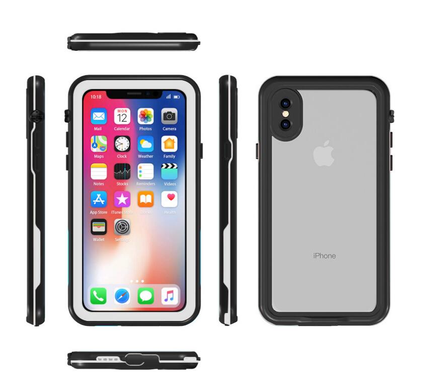 Apple iPhone Xs Max Case Waterproof Multi-layer Defense Built-in Screen Protector