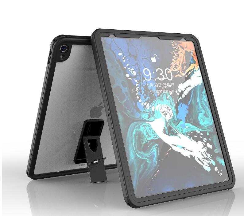 Apple iPad Pro 12.9 (2018) Case Waterproof IP68 Underwater 2M with Kickstand Shoulder Strap