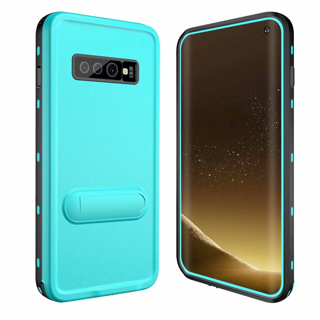 Samsung Galaxy S10 Case Waterproof IP68 Stable Stand Support Magsafe Charging