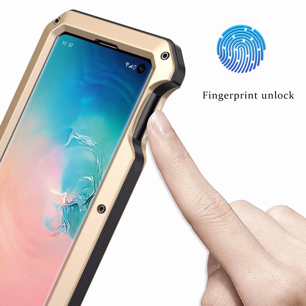 Samsung Galaxy S10e Cover Armor 360 Full Heavy Duty Protection IP54 Waterproof Metal PC
