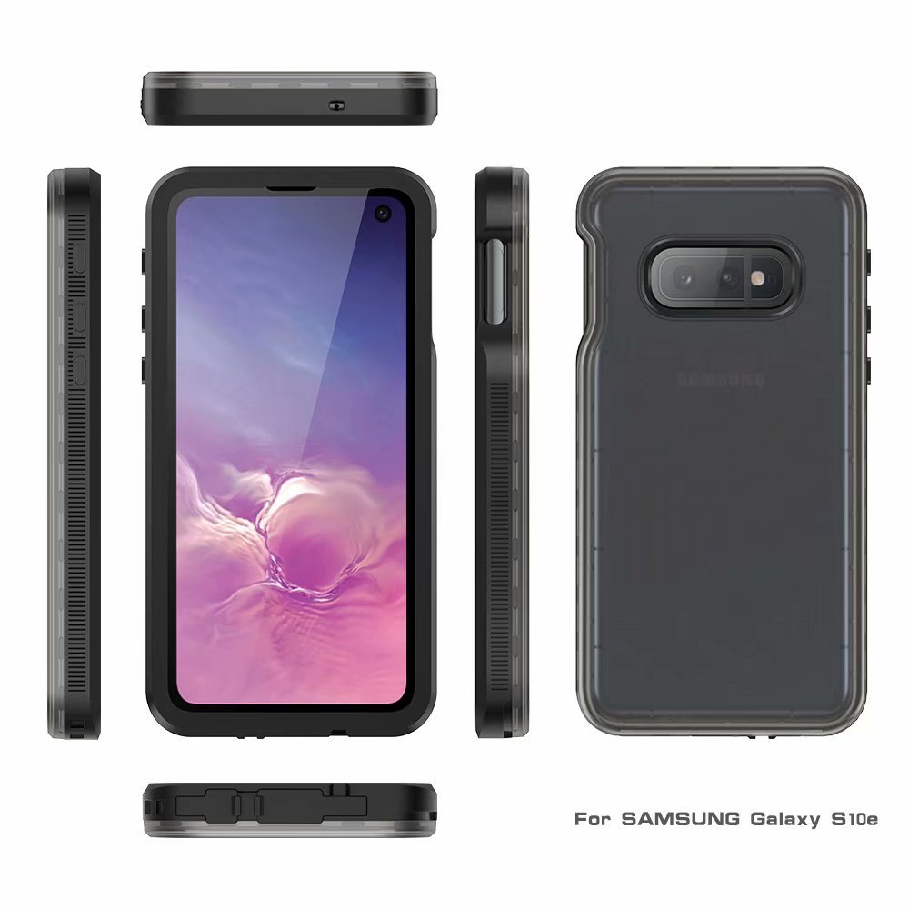 Samsung Galaxy S10e Case Waterproof IP68 Clear Full Protection Built-in Screen Protector