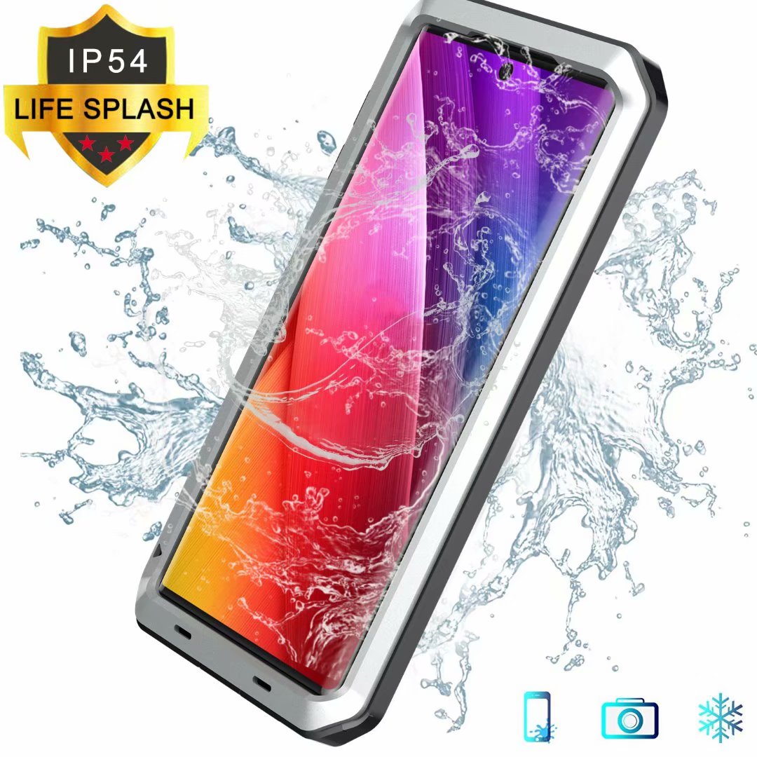 Samsung Galaxy Note10 Cover Armor 360 Full Heavy Duty Protection IP54 Waterproof Metal PC