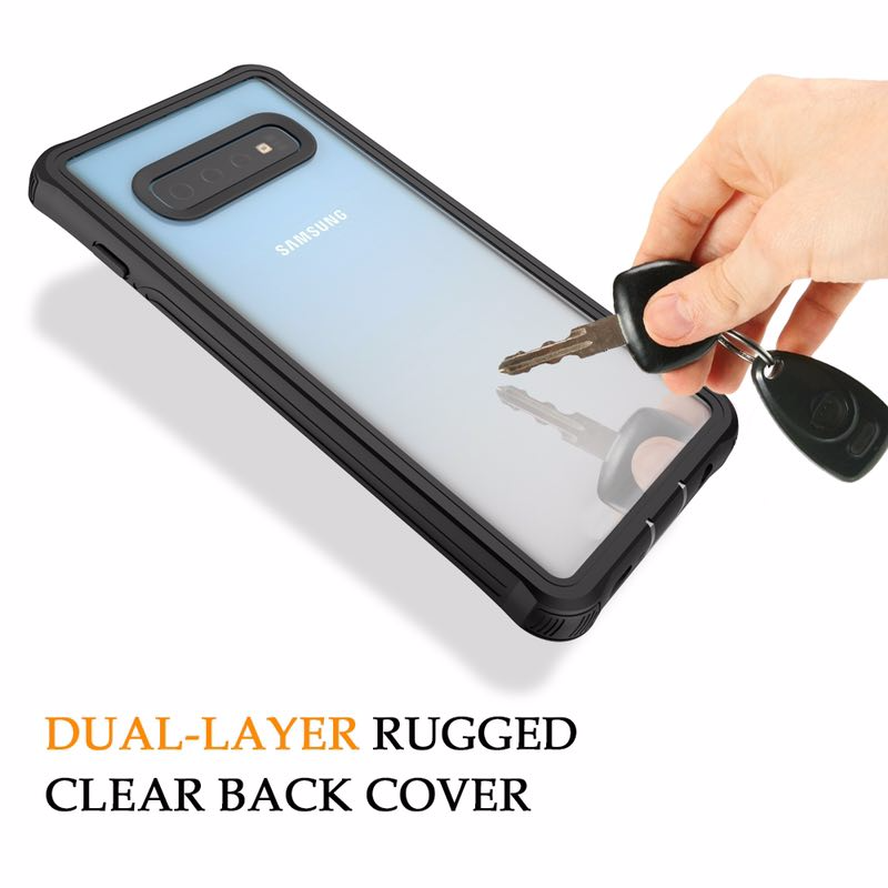 Samsung Galaxy S10 Case Rugged 360 Degree Full Coversage Protection Defense Fall 2 Meters