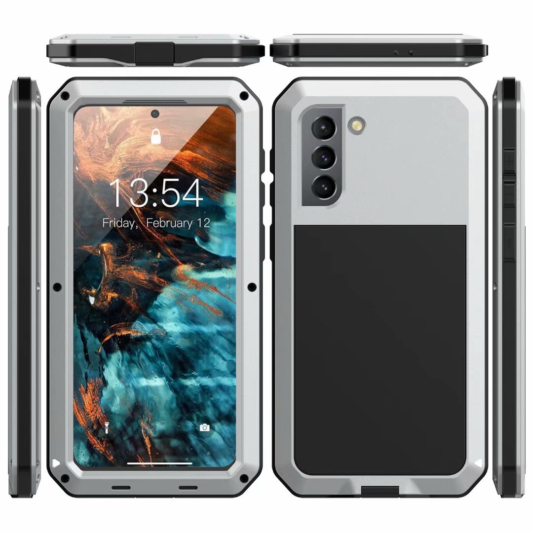 Samsung Galaxy S21+ Cover Armor 360 Full Heavy Duty Protection IP54 Waterproof Metal PC