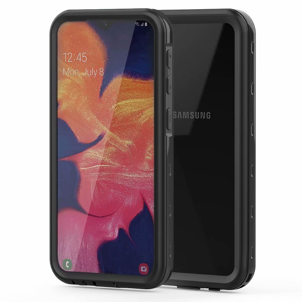 Samsung Galaxy A10e Case Waterproof IP68 Clear Full Protection Built-in Screen Protector