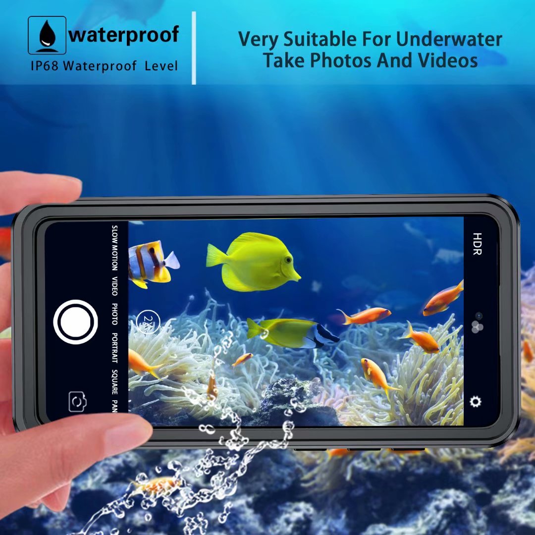 Samsung Galaxy A52s Case Waterproof Submerged Underwater 6.6ft Clear Full Body Protective