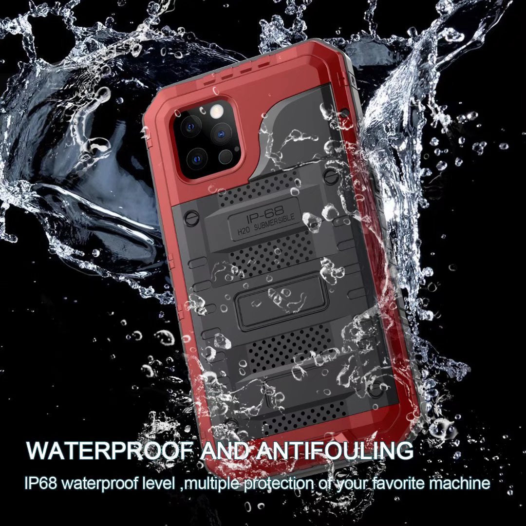 Apple iPhone 12 Cover Waterproof Heavy Duty Full Protection Metal IP68 Certification